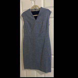 Talbots Blue Business Dress